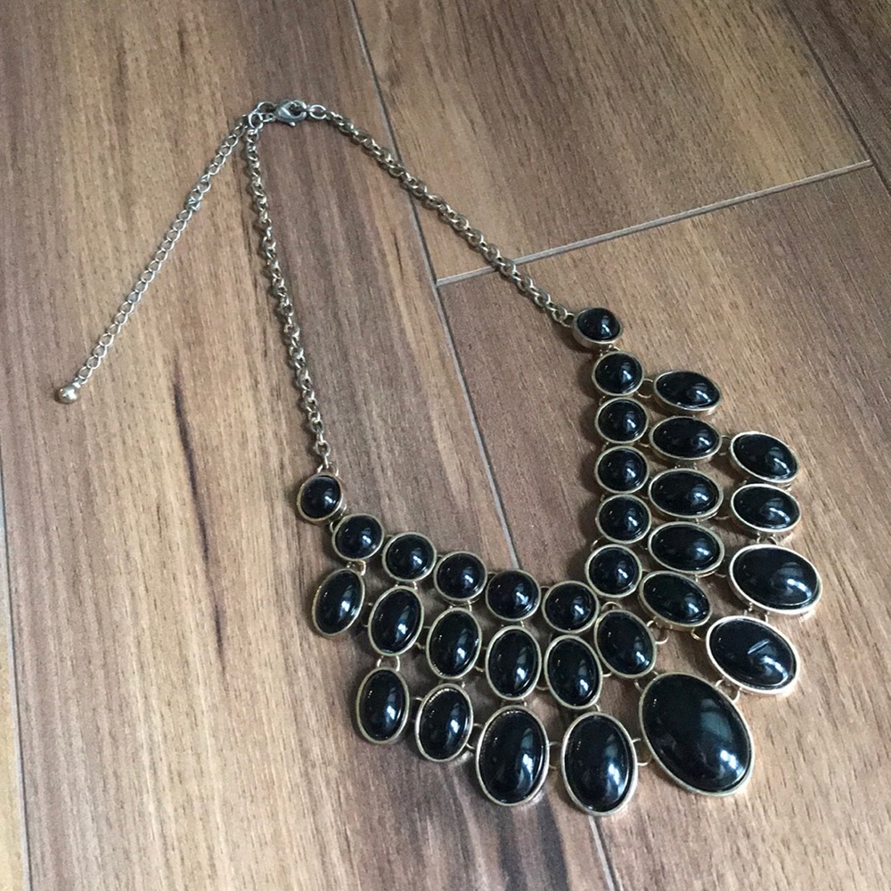 ❌SOLD❌ Black Statement Necklace